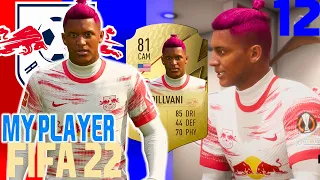EUROPA LEAGUE KNOCKOUT STAGES! PLAYER GROWTH INCREASE? | FIFA 22 MY PLAYER CAREER MODE! EPISODE 12!!