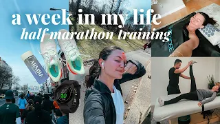 productive vlog: a week in my life starting half marathon training in nyc