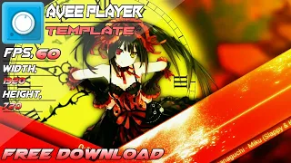 [Avee player template] Nightcore Kurumi visual - FREE DOWNLOAD