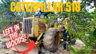 Rescuing an ABANDONED SKIDDER In the middle of the WOODS!!