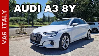 Audi A3 8Y 2022 1.5 TFSI 150cv Ecco cosa possiamo attivare