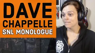 Dave Chappelle - Stand-up Monologue (SNL)  -  REACTION