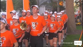 BG Independent News - BGSU Falcon Marching Band Celebration