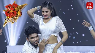 Tella Tellani Cheera - Rocky  Performance | Dhee Celebrity Special  | 28th February 2024 |ETV Telugu