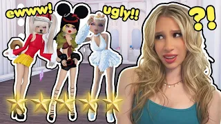 CAUSING CHAOS in DRESS TO IMPRESS on ROBLOX... (W/ KREEKCRAFT, BOOSHOT, AND STEAK) *GONE WRONG*