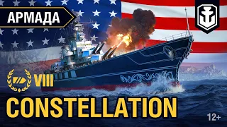 Армада. Американский линкор Constellation | World of Warships