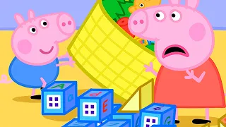 Peppa Pig English Episodes | Richard Rabbit Comes To Play