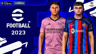 Efootball 2023 PPSSPP Android Offline New Faces Latest Tranfers & Best Ultra HD Graphics 1 GB