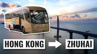 HONG KONG to ZHUHAI by BUS across the BRIDGE (How To Guide)