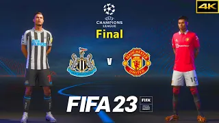 FIFA 23 - Newcastle United vs. Manchester United - Ft. Ronaldo - UCL Final - PS5™ [4K]