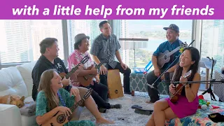 Beatles - With a Little Help from My Friends // Cynthia Lin Ukulele Play-Along [CC Chords + Lyrics]