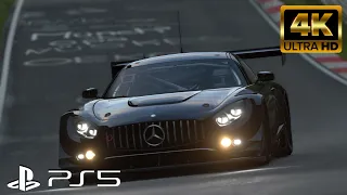 PS5 Gameplay｜GT Sport｜4K UHD｜AMG GT3｜Nurburgring Nordschleife｜Replay Camera