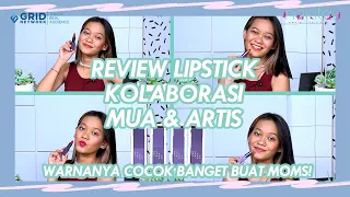 BUBAH X ROSSA VELVET LIPSTICK REVIEW & SWATCHES, BIKIN PENAMBILAN BUMIL JADI FRESH!