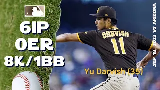 Yu Darvish 15th win | Sep 18, 2022 | MLB highlights