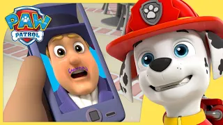 Mayor Humdinger’s Missing Moustache and MORE | PAW Patrol | Cartoons for Kids