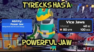 Tyrecks has a POWERFUL JAW! | Loomian Legacy PVP