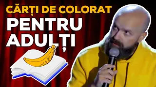 Cărți de colorat pentru adulți, toalete eco și supereroi români | Cristi Popesco | Stand-up Comedy
