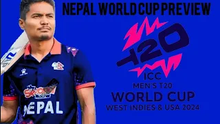 Nepal's world cup matche previews #t20 #t20worldcup