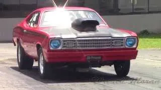 Plymouth Duster Drag Racing @ CPC 2014