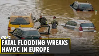 Over 180 killed in deluge in Europe, hundreds missing in Germany | Belgium | Floods | Heavy Rains