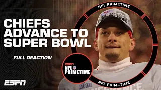 Patrick Mahomes & the Chiefs are headed to the SUPER BOWL 🏆 [FULL REACTION] | NFL Primetime