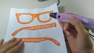 Как рисовать 3Д ручкой | как рисовать 3д ручкой видео