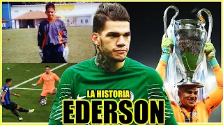 Jugaba como LATERAL pero como PORTERO llegó al siguiente NIVEL | 🇧🇷Ederson La Historia