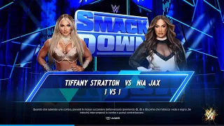 WWE 2K24: TIFFANY STRATTON VS NIA JAX [SMACKDOWN]