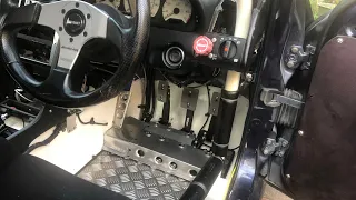 Pedal box install witch master cylinders to choose Tilton 600