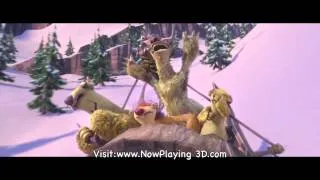 Continential Drift Ice Age Scene from Movie HD/3D