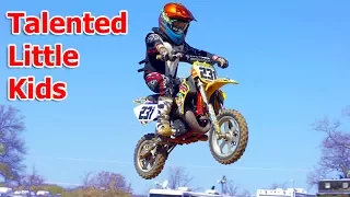 Talented Little Kids on Dirt Bikes