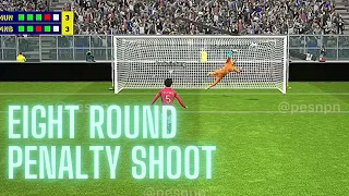 Nail-Biting Thriller, Eight Round Penalty Shootout. (Comeback after Comeback)