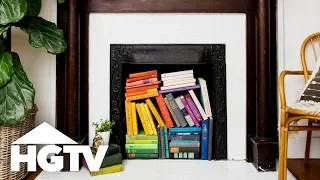 3 Creative Ways to Style an Unused Fireplace | HGTV Happy | HGTV