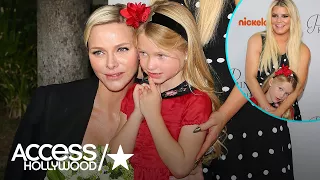 Jessica Simpson's Daughter Is Adorably Shy When Meeting Princess Charlene Of Monaco