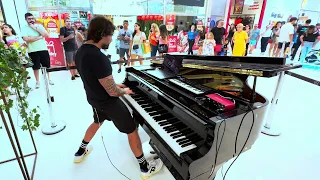 Smooth Criminal Michael Jackson (Piano Shopping Mall)