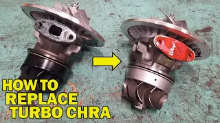 How To Replace Turbo CHRA Center Section