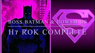 H7 BOSS BATMAN & COWSM ONESHOT | RISE OF KRYPTON SOLO RAIDS COMPLETED | INJUSTICE 2 MOBILE