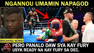 Breaking: Francis Ngannou Umamin Napagod Kay Fury Pero Sya Daw Ang Panalo, Usyk Ready Na kay Fury