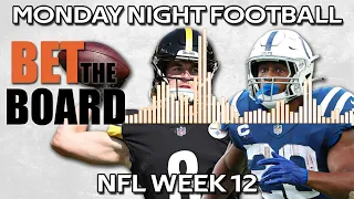 Monday Night Football Week 12: Steelers at Colts Picks and Predictions + NFL Recap