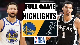 Golden State Warriors vs San Antonio Spurs FULL GAME  Highlights | March 11 | 2024 NBA Season