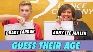 Abby Lee Miller vs. Brady Farrar - Guess Their Age