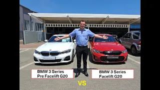 The New 2023 BMW 3 Series G20 Facelift (Lci) vs G20 Pre Facelift