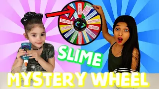 Mystery Wheel of DUMP IT Slime Challenge with Switch Up!!!