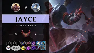 Jayce Mid vs Galio - KR Grandmaster Patch 14.9