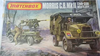 Matchbox / Revell Morris C.8. Mk 2, 17 pdr Gun & Willy's Jeep 1/76 Scale Kit Review