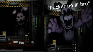 SCARIEST BONNIE DESIGN IVE EVER SEEN (THE GRAVEYARD SHIFT AT FREDDY'S DEMO)