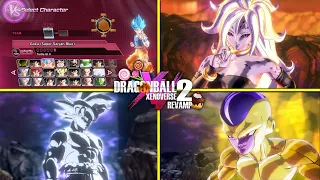 NEW Dragon Ball Xenoverse 2 Revamp 4.0.0 Update : NEW CSS, Intros & Characters Gameplay MODS