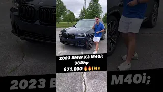 Five Reasons Why the 2023 BMW X3 M40i is Truly a "Sporty" SUV!!