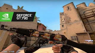 Counter-Strike: Global Offensive 1024p | GT 730 + I7 870