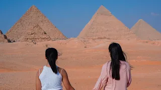 Ngasidi Egypt ki Pyramids of Gaza- 7 Wonders of the World koirusi. Sponsored by Govt of Egypt.🙏🏻